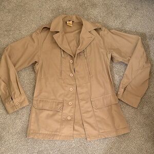 A.P.C. Women's Utility Jacket in Tan